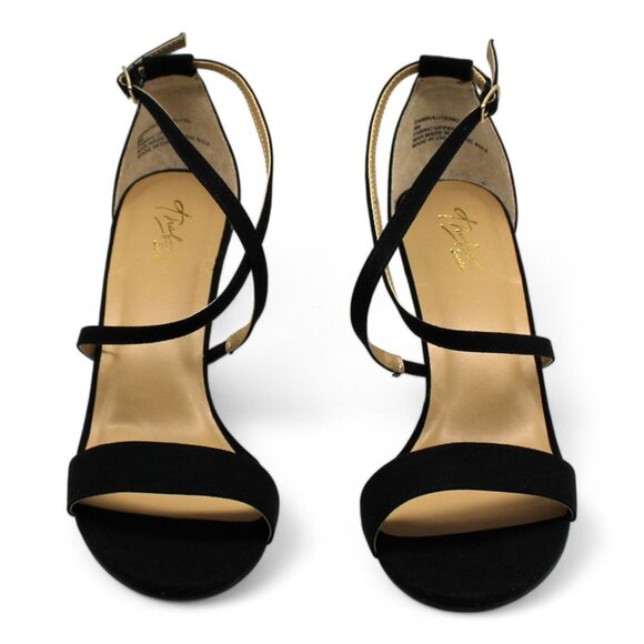 Women Thalia Sodi Buckle Dress Heeled Sandals - Picture 3 of 9